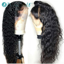 Load image into Gallery viewer, Synthetic Wigs for Black Women PerisModa Long Black Water Wave Hair Extension for Daily Use Cheap Wigs Synthetic Lace Front Wigs