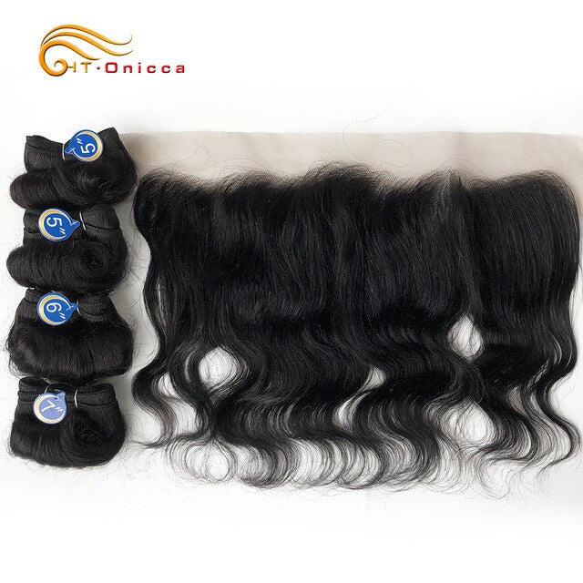 Brazilian Curly Hair Bundles With Closure Curly Hair Bundles With Frontal Free Part 13